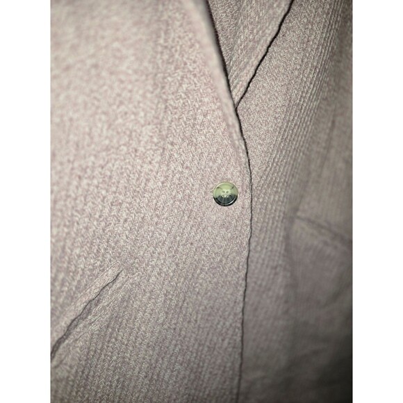 Christian Siriano New York Pink Wool Blend Coat Jacket Women’s Medium 1 Button - Picture 8 of 12